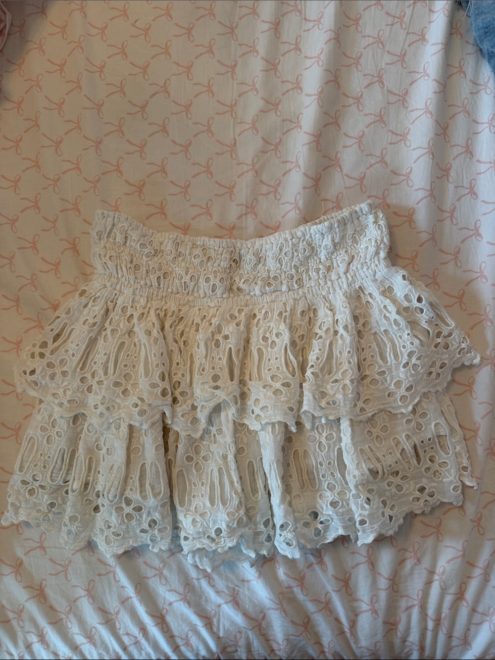 Ivory Free People Skirt